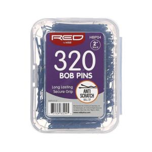 Red by Kiss Long Lasting & Secure Grip Bob Pins (2″, 320 Count)