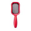 RED by Kiss Dry Vent Heat-Resistant Hair Brush, Detangling Fast Blow Drying for Wet Dry Curly Thick Straight Hair, Vented Detangler for Women Men Children Kids(Red)