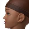 Red by Kiss Mesh Dome Wig Cap – 1PC Dark Brown