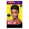 Red by Kiss Mesh Dome Wig Cap, One Size (HWC06- Black)