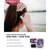 Red by Kiss Long Lasting & Secure Grip Bob Pins (2″, 120 Count)
