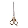 Red Premium 100% Stainless Steel Hair Thinning Shear (Premium, 6.5″ Thinning Shear) Razor Sharp Blade, Comfort Grip with Finger Rest(Hair Shear)