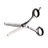 Red Premium 100% Stainless Steel Hair Thinning Shear (Premium, 6.5″ Thinning Shear) Razor Sharp Blade, Comfort Grip with Finger Rest(Premium Thinning Shear)