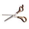 Red Premium 100% Stainless Steel Hair Thinning Shear (Premium, 6.5″ Thinning Shear) Razor Sharp Blade, Comfort Grip with Finger Rest(Thinning Shear)