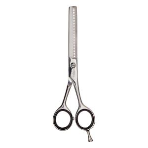 Red Premium 100% Stainless Steel Hair Thinning Shear (Premium, 6.5″ Thinning Shear) Razor Sharp Blade, Comfort Grip with Finger Rest(Premium Thinning Shear)