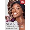 Red By Kiss Silky Satin Sleep Cap Premium Quality Shower Cap Satin Bonnet, Super Jumbo (Zebra)(Leopard)
