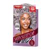 Red By Kiss Silky Satin Sleep Cap Premium Quality Shower Cap Satin Bonnet, Super Jumbo (Zebra)(Zebra)