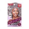 Red By Kiss Silky Satin Sleep Cap Premium Quality Shower Cap Satin Bonnet, Super Jumbo (Zebra)(Zebra)