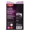 Red by Kiss Premium Quality Silky Satin Satin Bonnet, Super Jumbo, Black